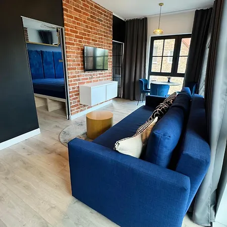 River View Downtown With Balcony Apartament Gdańsk